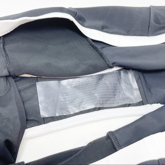 FOREVER 21+ Women’s Plus Size Swim Bottom Black White High Waist Modest - Picture 6 of 9